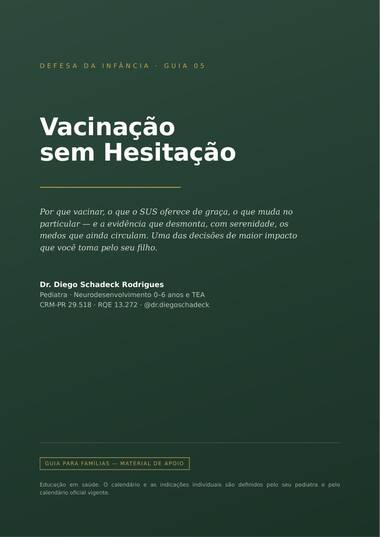 Capa: Vacinação sem Hesitação