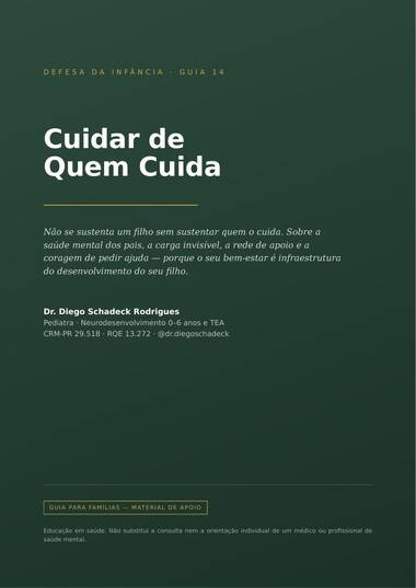 Capa: Cuidar de Quem Cuida