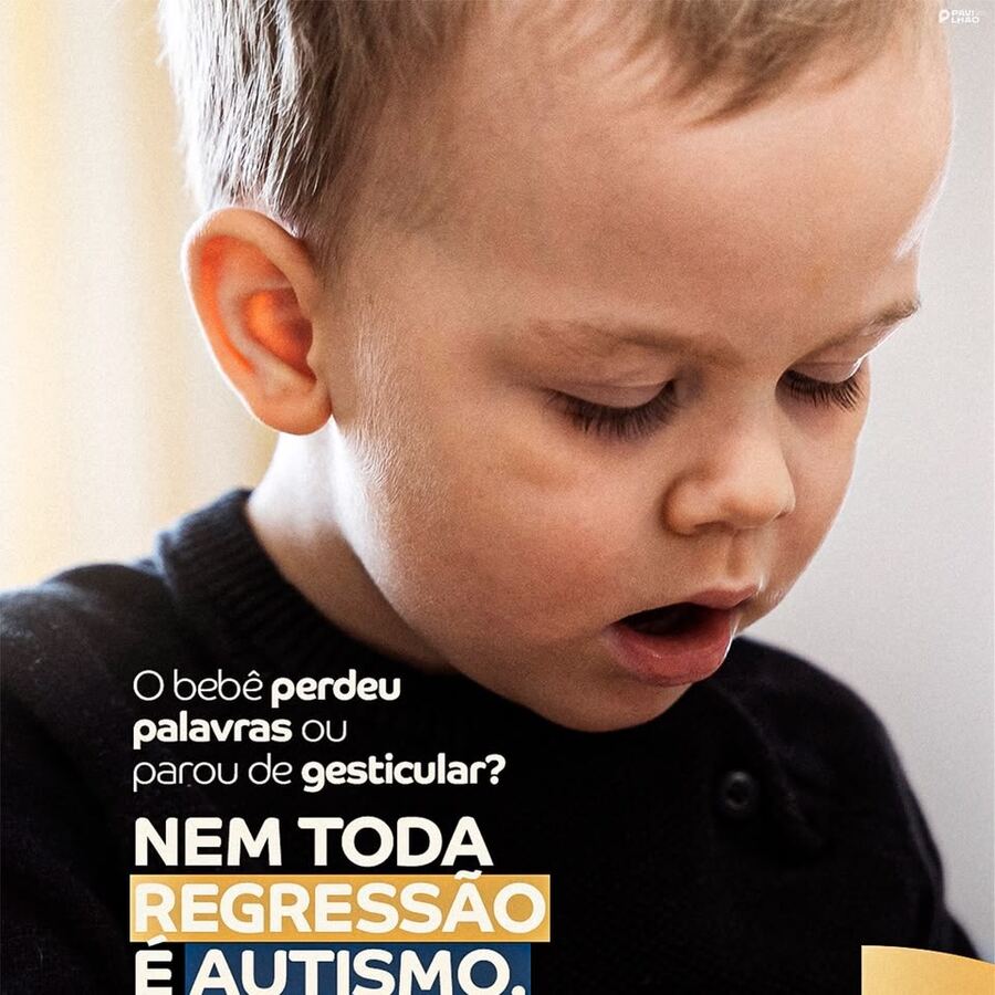 Nem toda regressão é autismo